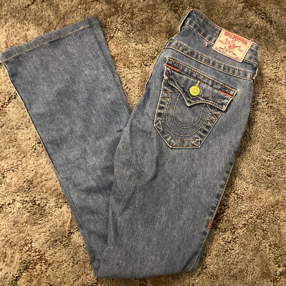 True Religion Becky boot cut jeans size 26